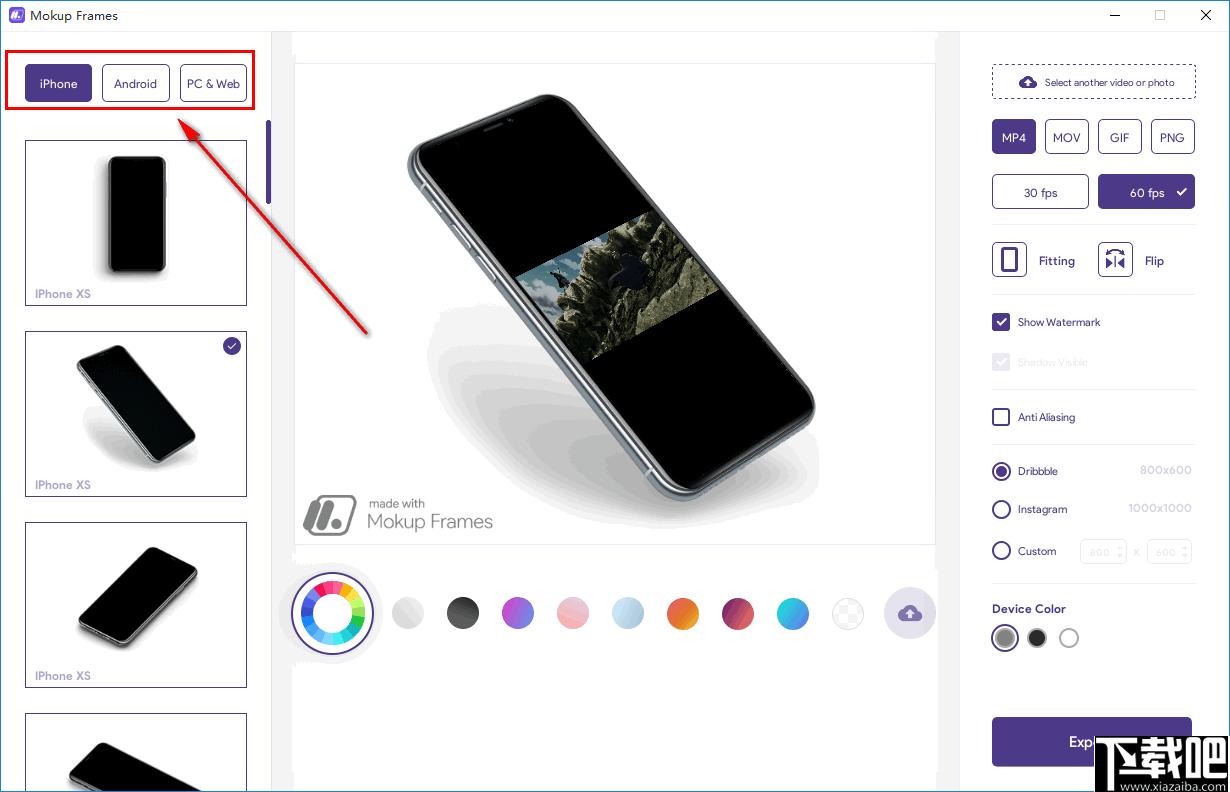 Mokup Frames下载,辅助设计,视频制作,广告设计