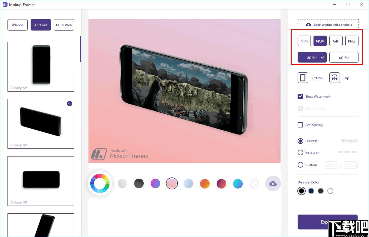 Mokup Frames下载,辅助设计,视频制作,广告设计