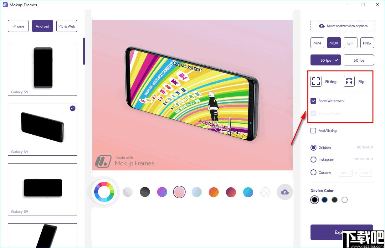Mokup Frames下载,辅助设计,视频制作,广告设计