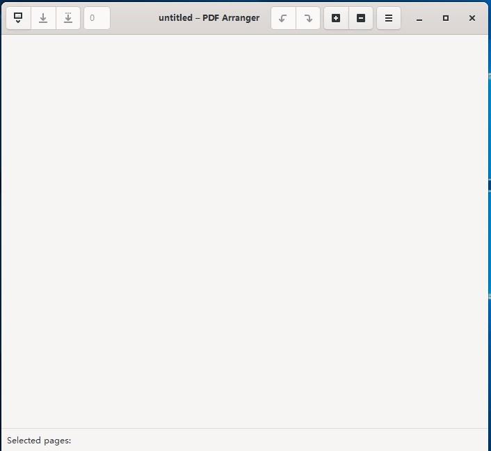 PDF Arranger,PDF拆分,PDF合并